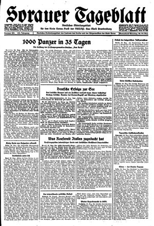 Sorauer Tageblatt vom 28.08.1943