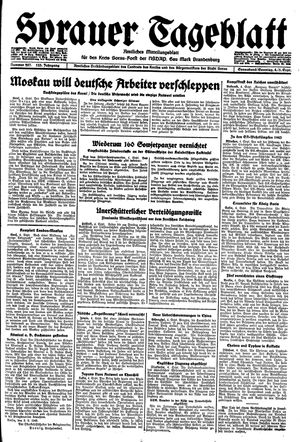 Sorauer Tageblatt vom 04.09.1943