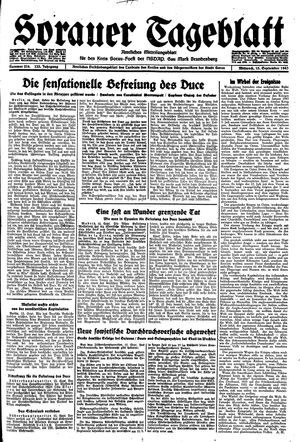 Sorauer Tageblatt vom 15.09.1943