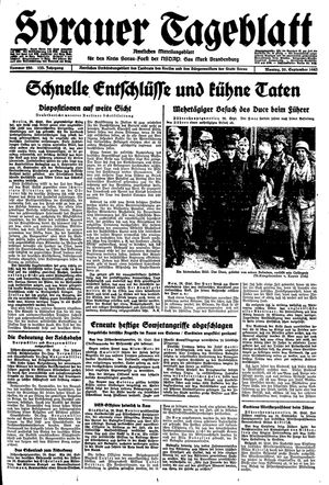 Sorauer Tageblatt vom 20.09.1943