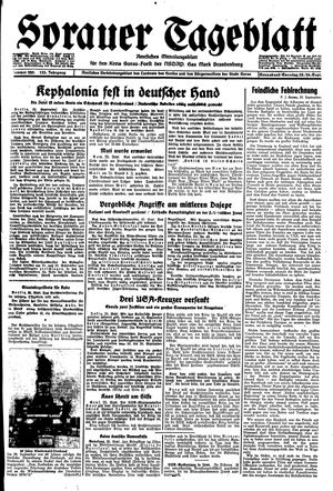 Sorauer Tageblatt vom 25.09.1943