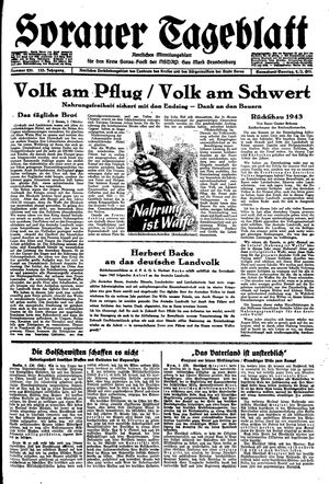 Sorauer Tageblatt vom 02.10.1943