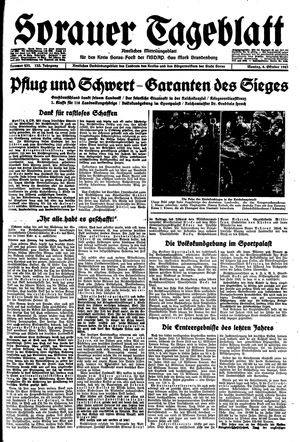 Sorauer Tageblatt vom 04.10.1943