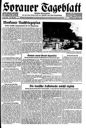Sorauer Tageblatt vom 12.10.1943