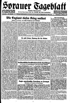 Sorauer Tageblatt vom 14.10.1943