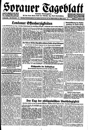 Sorauer Tageblatt vom 15.10.1943