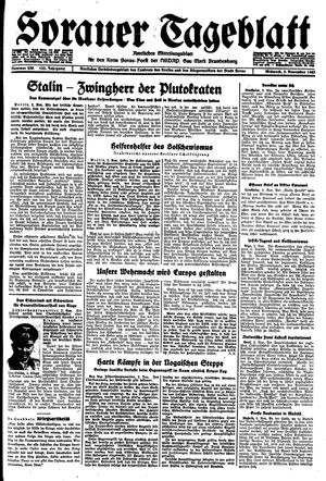 Sorauer Tageblatt vom 03.11.1943