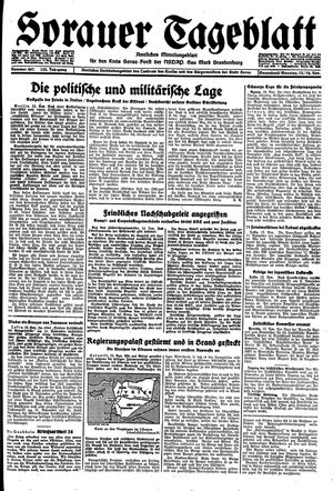 Sorauer Tageblatt vom 13.11.1943