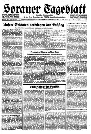 Sorauer Tageblatt vom 15.11.1943