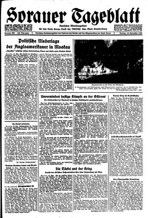 Sorauer Tageblatt vom 19.11.1943
