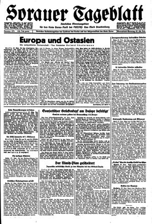 Sorauer Tageblatt vom 27.11.1943