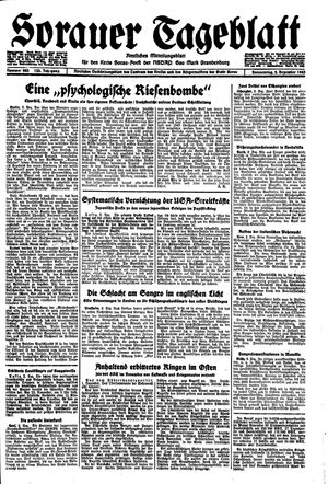 Sorauer Tageblatt vom 02.12.1943