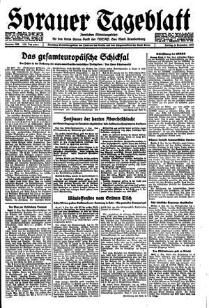 Sorauer Tageblatt vom 03.12.1943