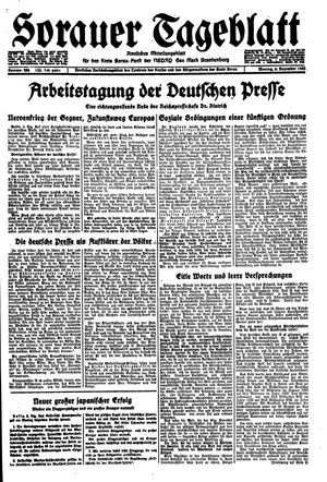 Sorauer Tageblatt vom 06.12.1943