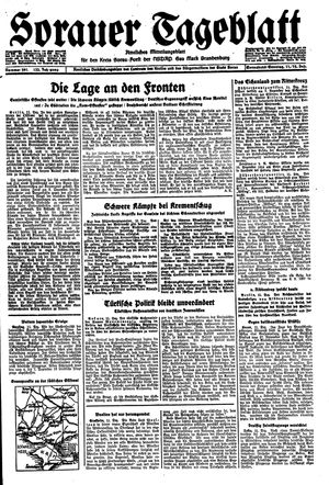 Sorauer Tageblatt vom 11.12.1943