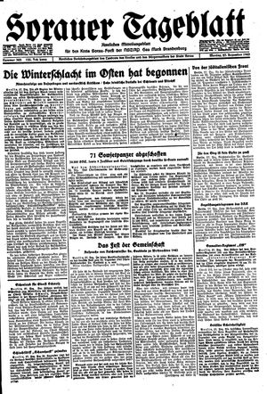 Sorauer Tageblatt vom 27.12.1943