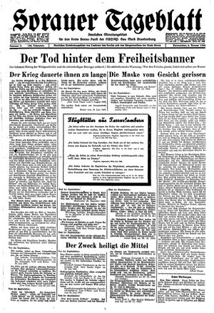 Sorauer Tageblatt on Jan 6, 1944