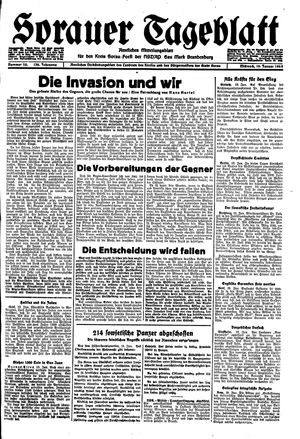 Sorauer Tageblatt vom 19.01.1944