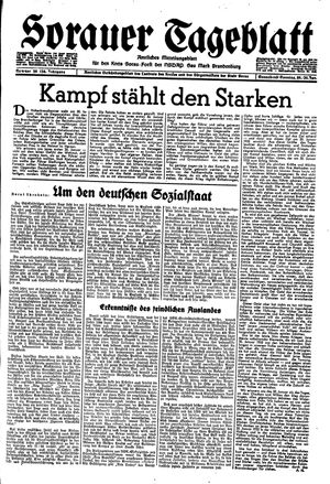 Sorauer Tageblatt on Jan 29, 1944