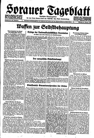 Sorauer Tageblatt vom 31.01.1944
