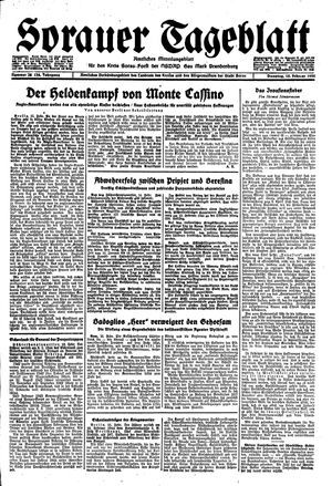 Sorauer Tageblatt on Feb 15, 1944
