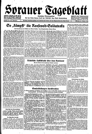 Sorauer Tageblatt vom 21.02.1944