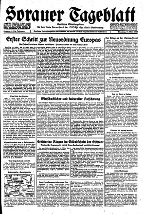 Sorauer Tageblatt vom 14.03.1944