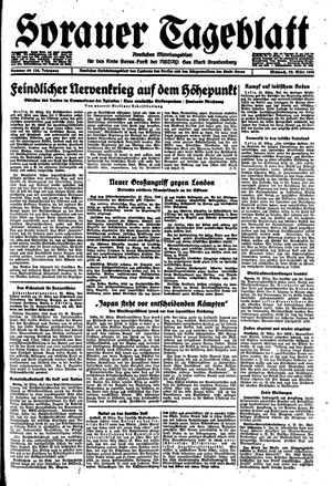Sorauer Tageblatt vom 22.03.1944