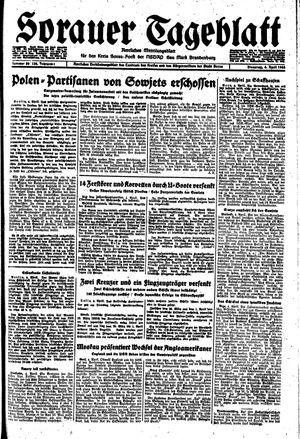 Sorauer Tageblatt vom 04.04.1944