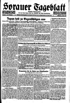 Sorauer Tageblatt vom 05.04.1944