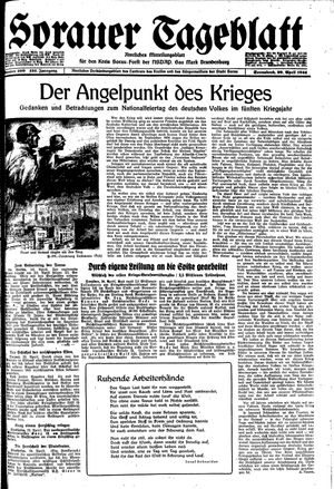 Sorauer Tageblatt on Apr 29, 1944