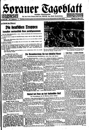Sorauer Tageblatt on Jun 5, 1944