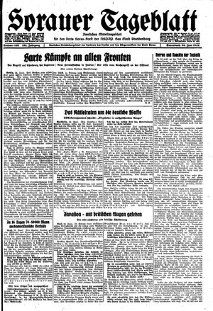 Sorauer Tageblatt vom 24.06.1944