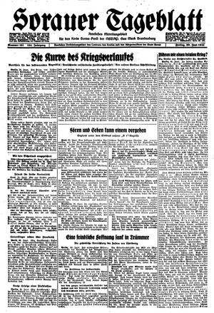Sorauer Tageblatt vom 30.06.1944