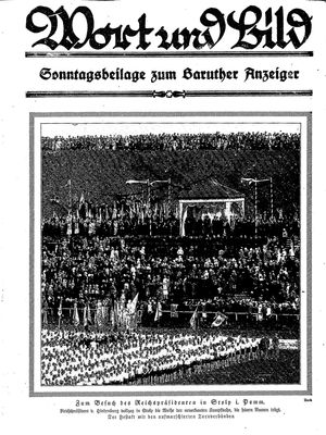 Baruther Anzeiger vom 28.08.1926