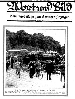 Baruther Anzeiger vom 16.10.1926