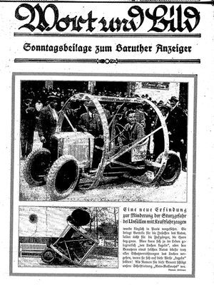 Baruther Anzeiger vom 30.10.1926