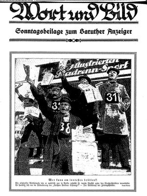 Baruther Anzeiger vom 06.11.1926