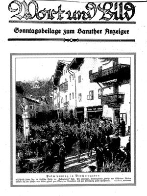Baruther Anzeiger vom 09.04.1927