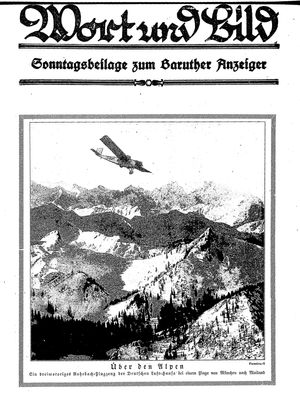 Baruther Anzeiger vom 30.04.1927