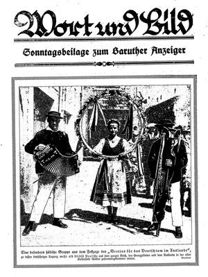 Baruther Anzeiger vom 25.06.1927