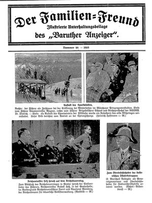 Baruther Anzeiger vom 21.11.1935