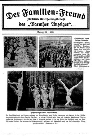 Baruther Anzeiger vom 09.04.1936