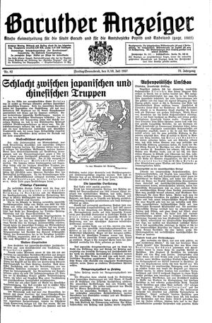 Baruther Anzeiger vom 09.07.1937