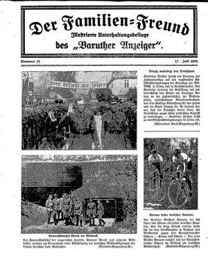 Baruther Anzeiger vom 12.07.1939