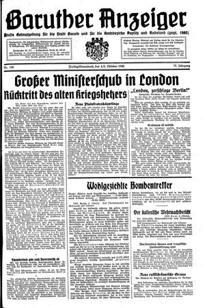 Baruther Anzeiger vom 04.10.1940
