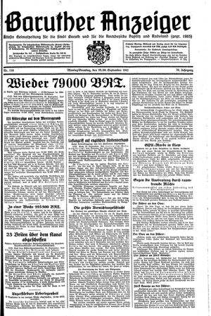 Baruther Anzeiger vom 29.09.1941