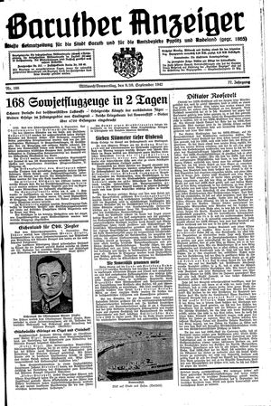 Baruther Anzeiger vom 09.09.1942