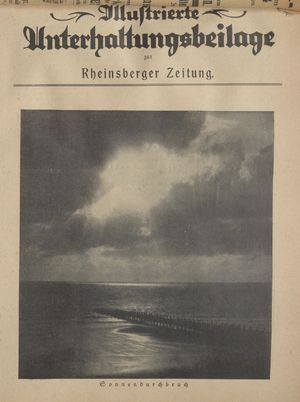 Rheinsberger Zeitung vom 06.06.1925