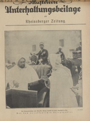 Rheinsberger Zeitung vom 18.07.1925